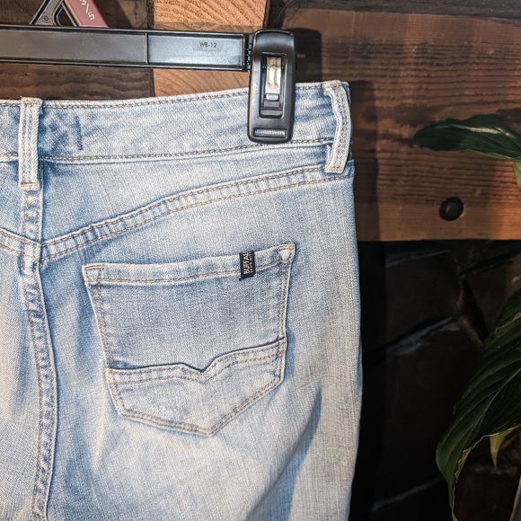 Women's Size 27 Cropped Jeans, Buffalo by David Bitton - Picture 5 of 6